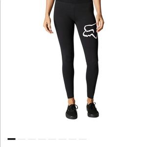 Fox Leggings Black Size XL